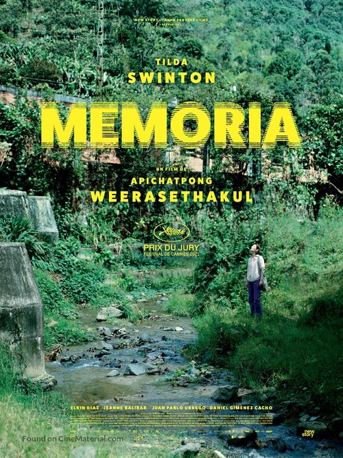 Memoria - French Movie Poster