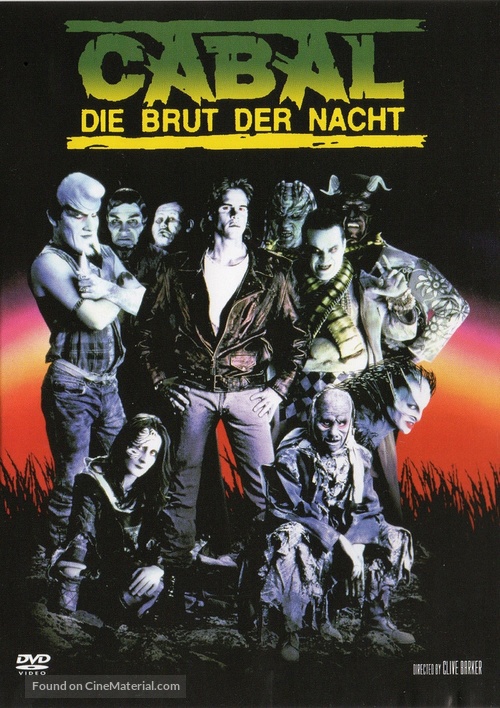Nightbreed - German DVD movie cover