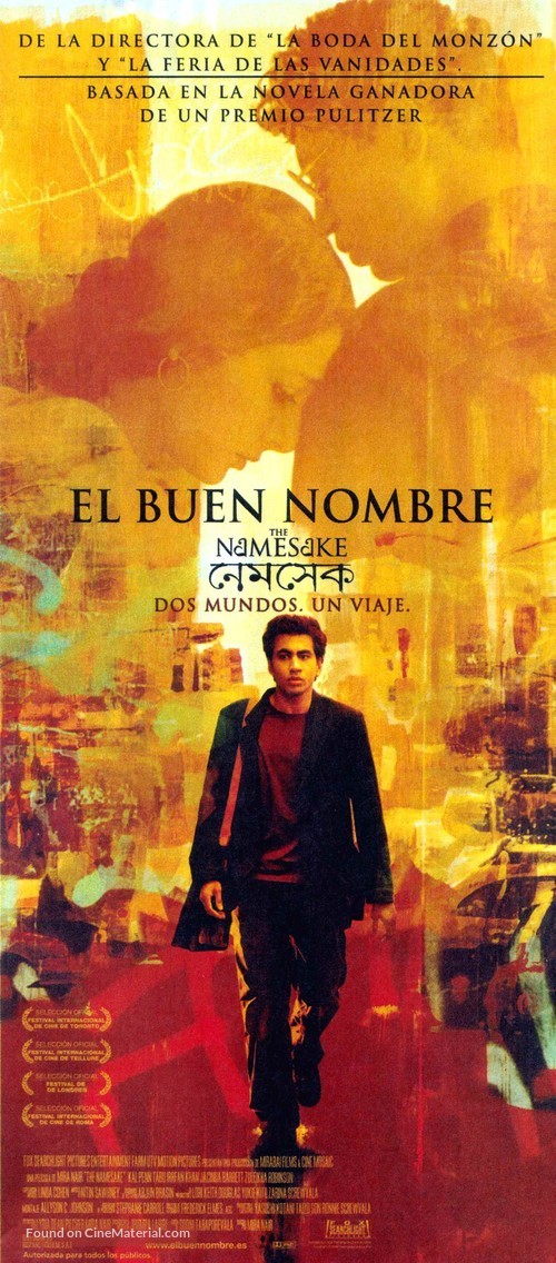 The Namesake - Spanish Movie Poster