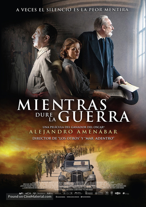 Mientras dure la guerra - Mexican Movie Poster