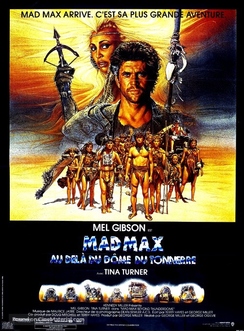 Mad Max Beyond Thunderdome - French Movie Poster