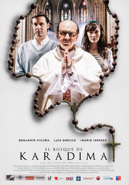 El bosque de Karadima - Chilean Movie Poster