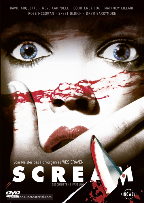 Scream - German Movie Cover