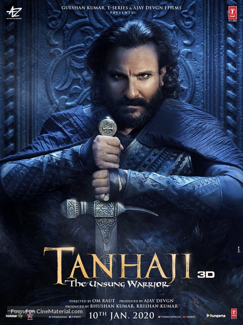 Taanaji: The Unsung Warrior - Indian Movie Poster