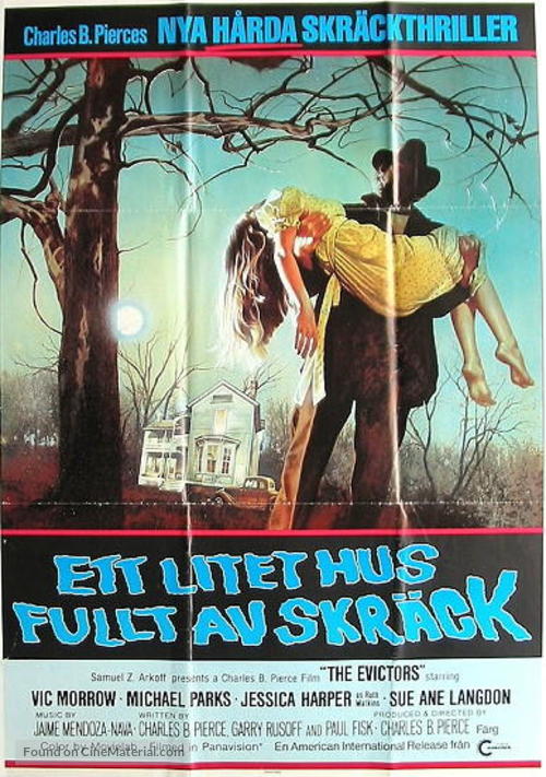 The Evictors - Swedish Movie Poster