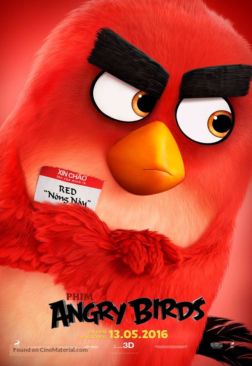 The Angry Birds Movie - Vietnamese Movie Poster