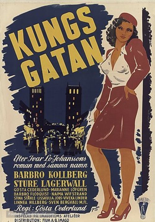 Kungsgatan - Swedish Movie Poster