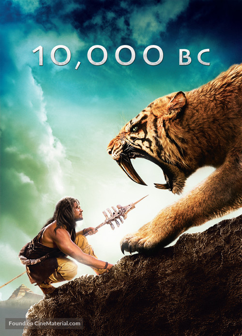 10,000 BC - DVD movie cover