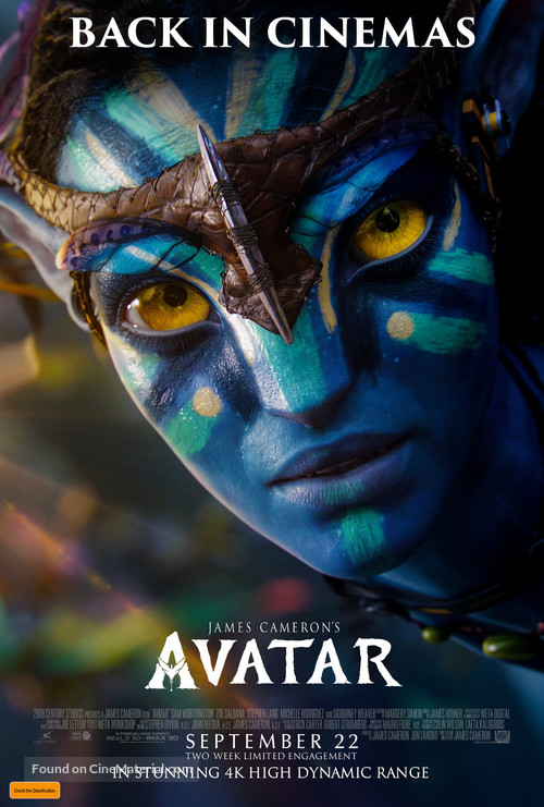 Avatar - Australian Movie Poster