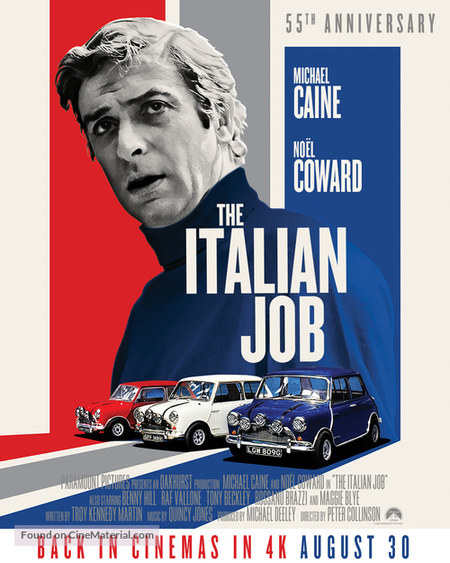 The Italian Job - British Movie Poster