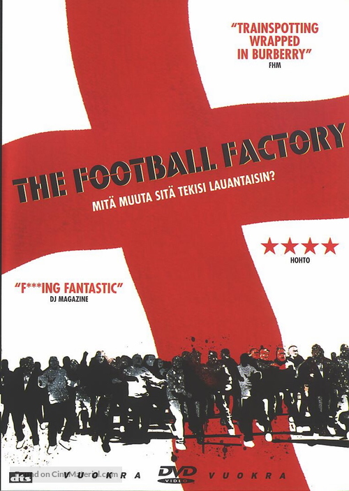 The Football Factory - Finnish DVD movie cover