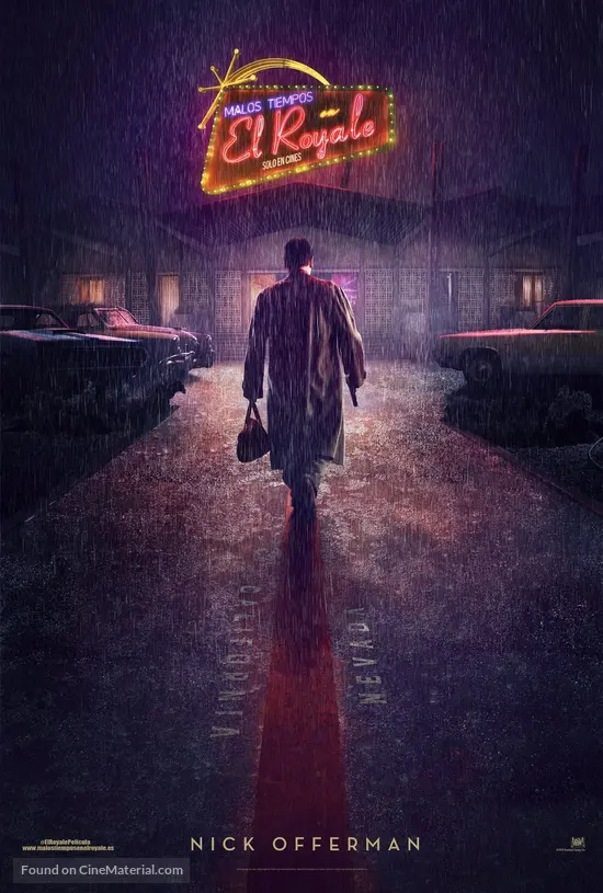 Bad Times at the El Royale - Spanish Movie Poster