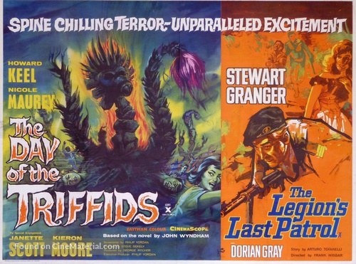 The Day of the Triffids - British Combo movie poster