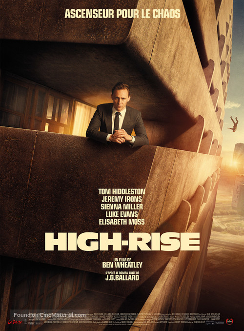 High-Rise - French Movie Poster