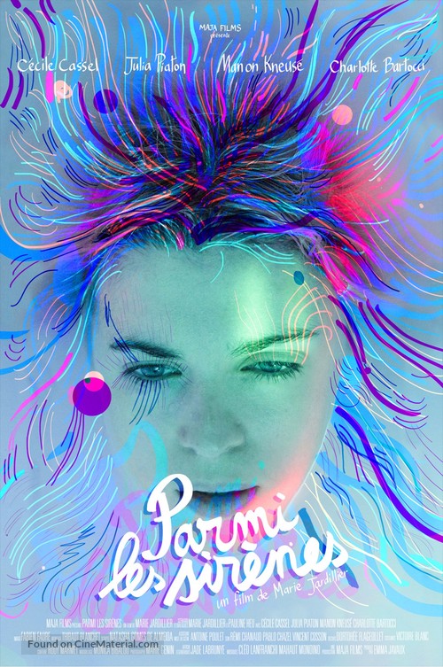 Parmi les sir&egrave;nes - French Movie Poster