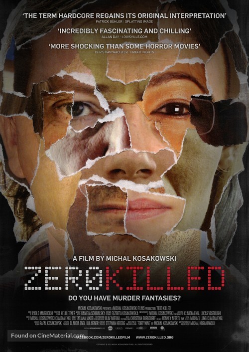 Zero Killed - German Movie Poster