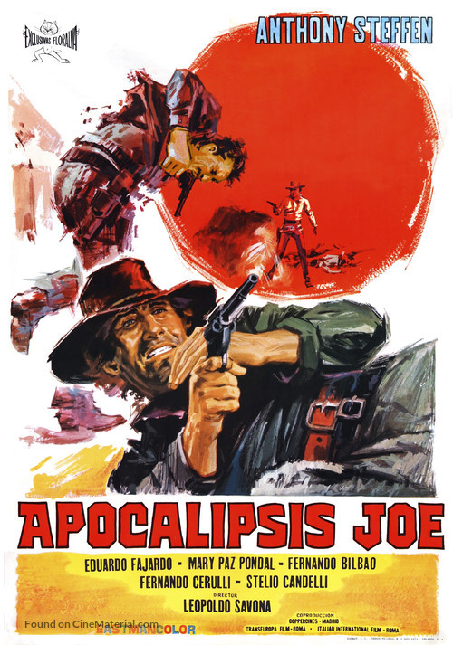 Un uomo chiamato Apocalisse Joe - Spanish Movie Poster