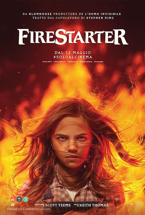 Firestarter - Italian Movie Poster