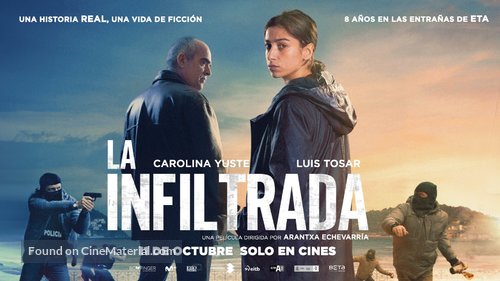 La infiltrada - Spanish Movie Poster