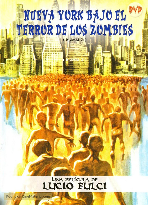 Zombi 2 - Spanish DVD movie cover