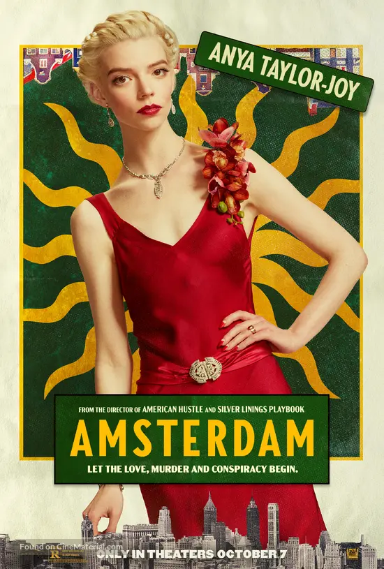 Amsterdam (2022) movie poster