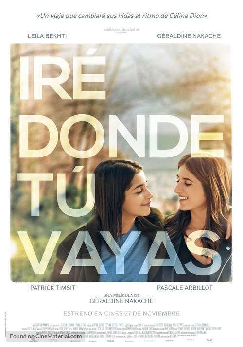 J&#039;irai o&ugrave; tu iras - Spanish Movie Poster