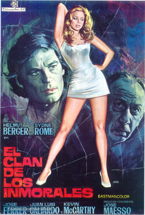 El clan de los inmorales - Spanish Movie Poster