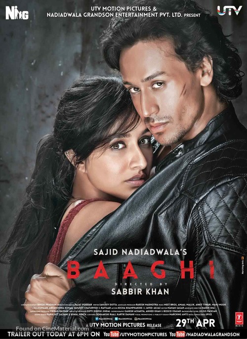 Baaghi - Indian Movie Poster