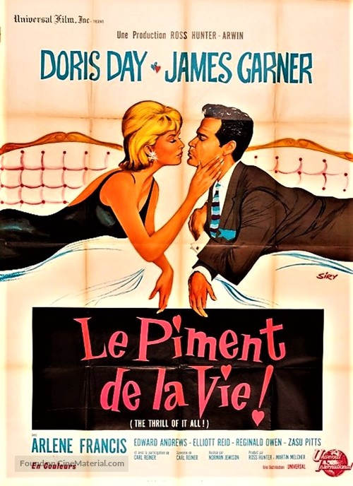 The Thrill of It All - French Movie Poster