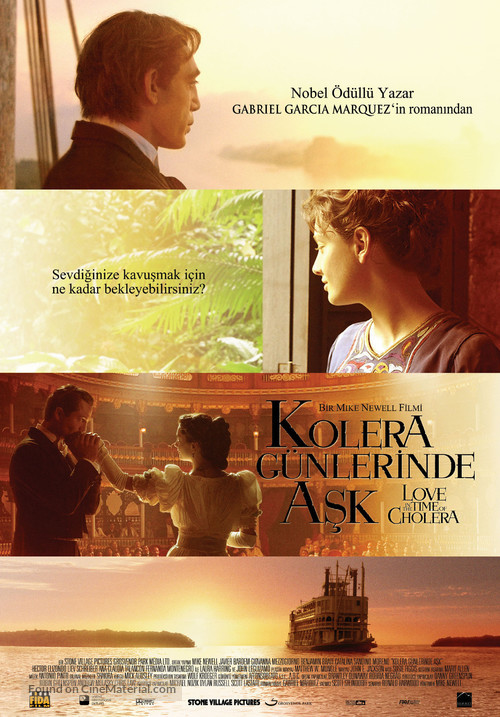 Love in the Time of Cholera - Turkish poster