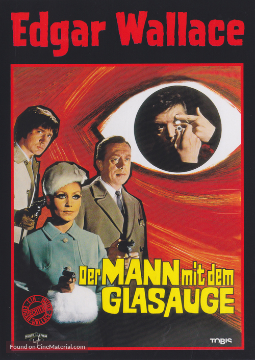 Der Mann mit dem Glasauge - German DVD movie cover