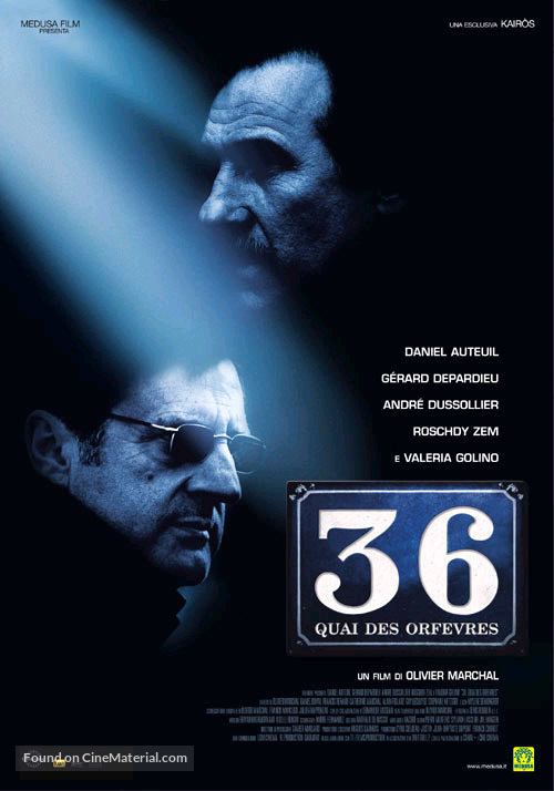 36 Quai des Orf&egrave;vres - Italian Movie Poster