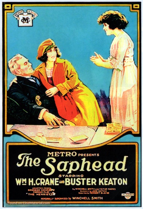 The Saphead - Movie Poster