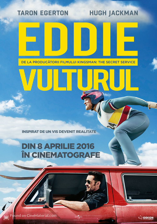 Eddie the Eagle - Romanian Movie Poster