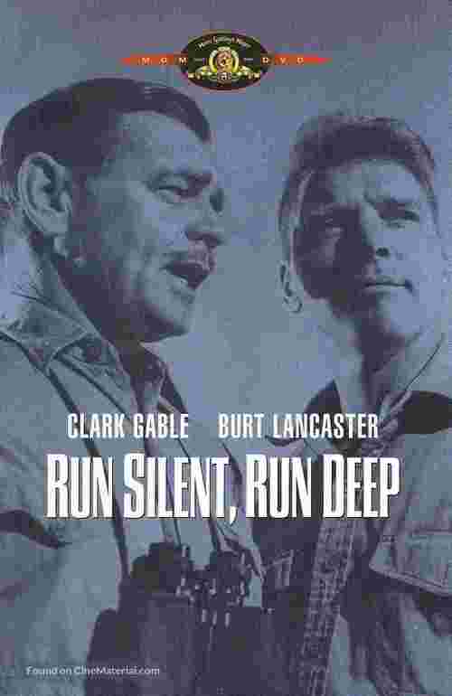 Run Silent Run Deep - DVD movie cover
