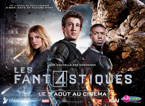 Fantastic Four - French Movie Poster