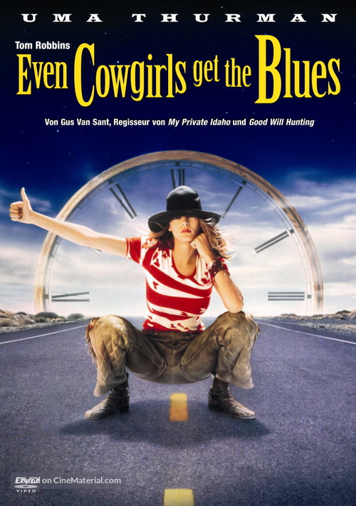 Even Cowgirls Get the Blues - DVD movie cover