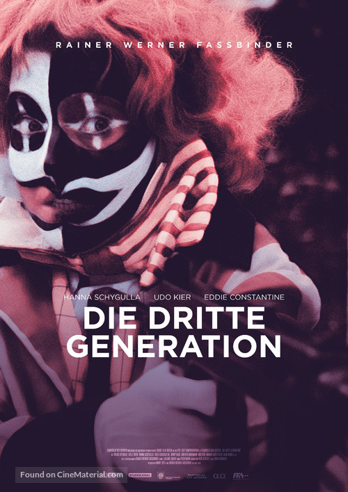 Dritte Generation, Die - German Movie Poster