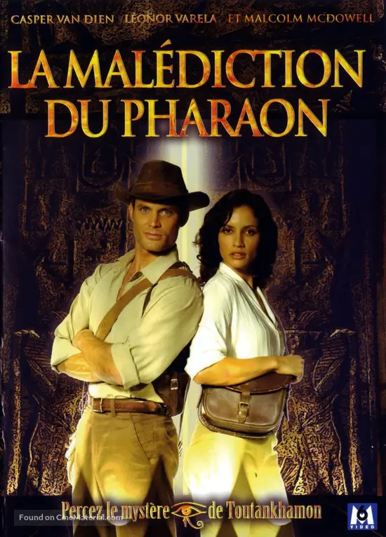 The Curse of King Tut&#039;s Tomb - French DVD movie cover