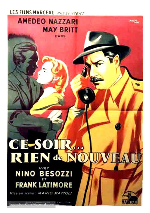 L&#039;ultimo amante - French Movie Poster