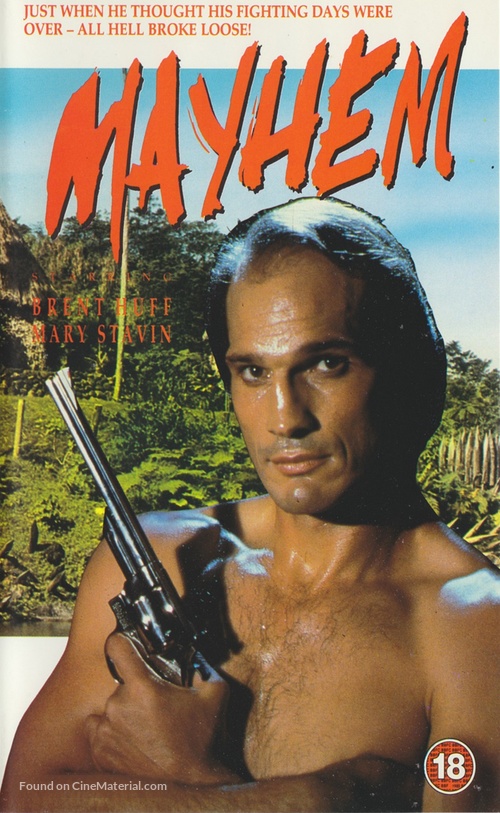 Nato per combattere - British VHS movie cover