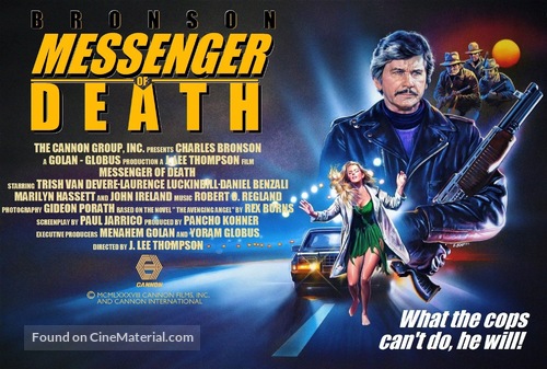 Messenger of Death - British Movie Poster