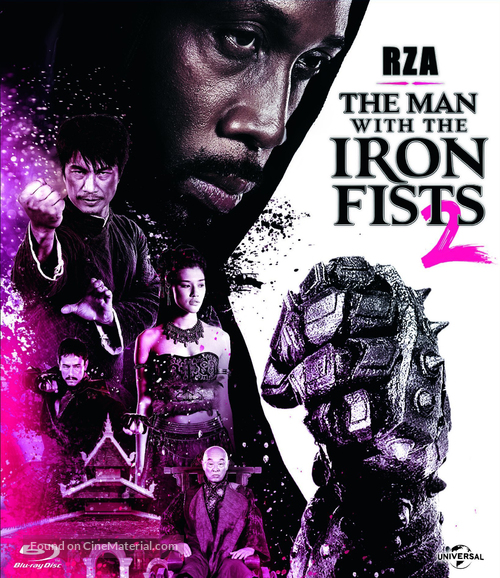 The Man with the Iron Fists 2 - Blu-Ray movie cover