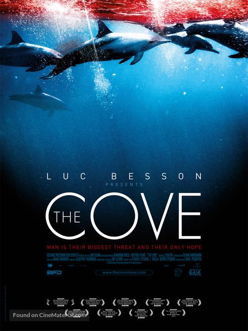 The Cove - Belgian Movie Poster