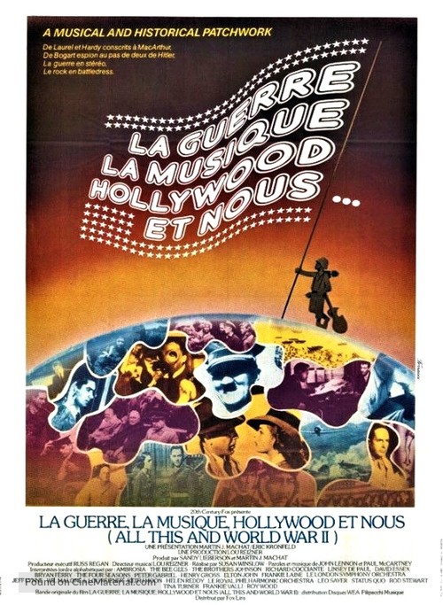 All This and World War II - French Movie Poster
