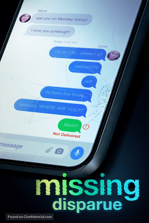 Missing - Canadian Movie Cover