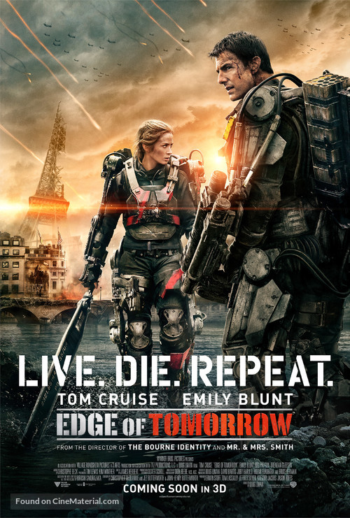 Edge of Tomorrow - Movie Poster