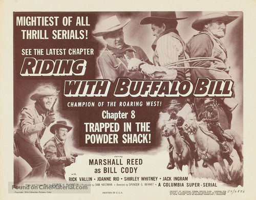 Riding with Buffalo Bill - Movie Poster