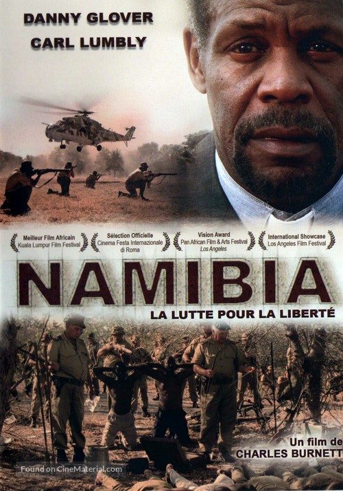 Namibia: The Struggle for Liberation - French DVD movie cover