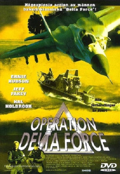 Operation Delta Force - German DVD movie cover